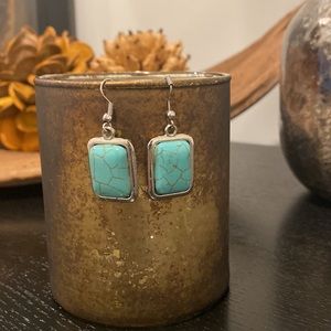 REAL Turquoise Earrings
